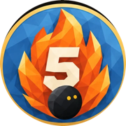 Badge 5 op rij